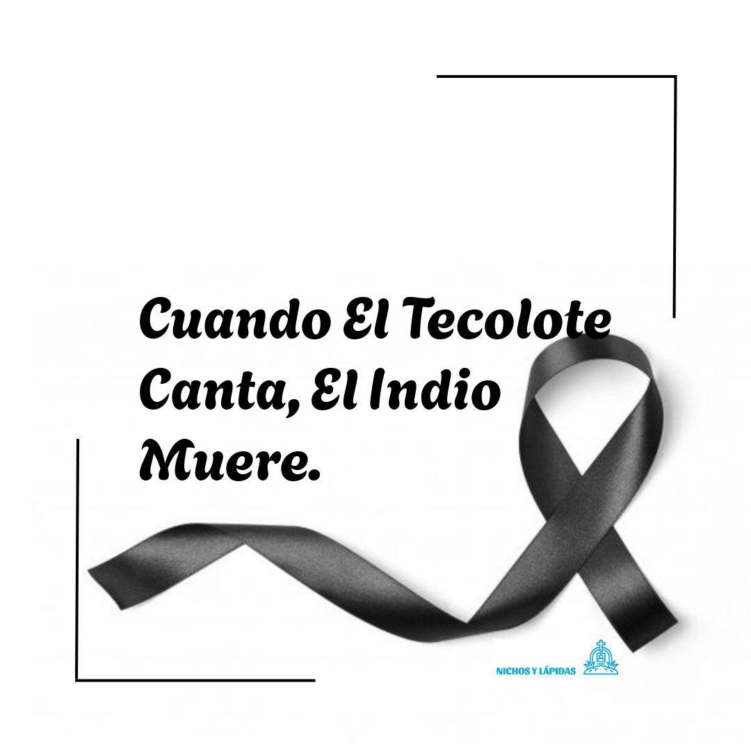 Cuando El Tecolote Canta, El Indio Muere. 2024